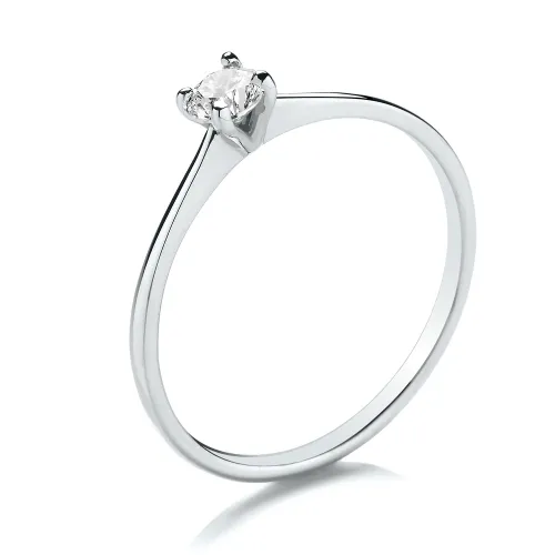 Diamond Solitaire Engagement Ring